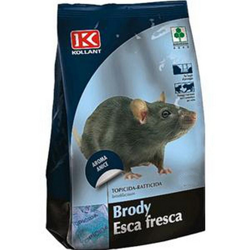 Topicida "brody" esca fresca g.200