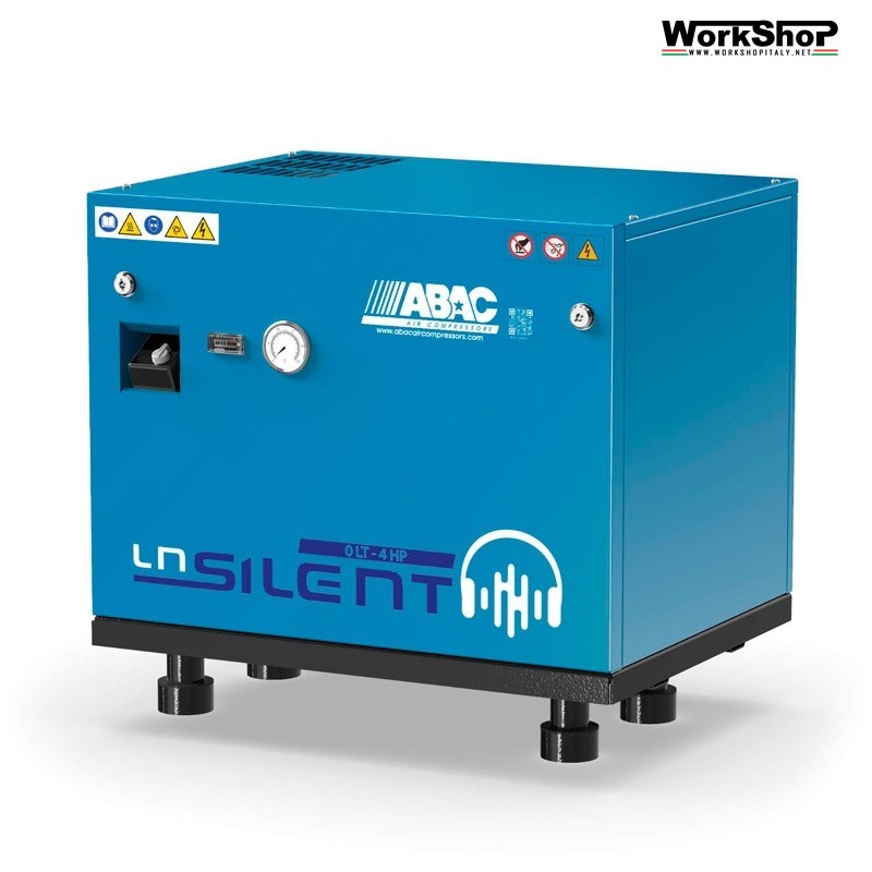 Compressori Stazionari Silenziati ABAC senza serbatoio da 4 - 10 HP