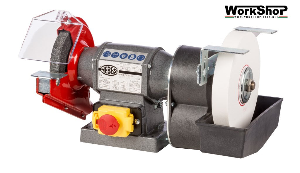 Affilatrice ad Acqua nebes AL/200 230v 300w + Basamento AL/200