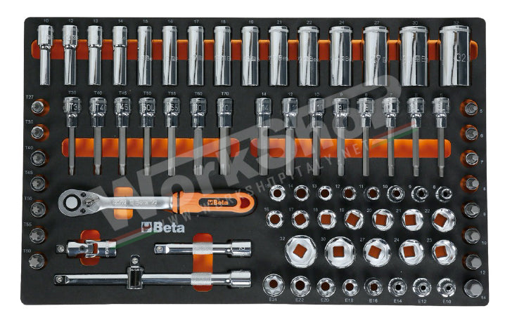Allestimento Beta 406 Utensili in termoformato morbido Work Shop Italy Edition