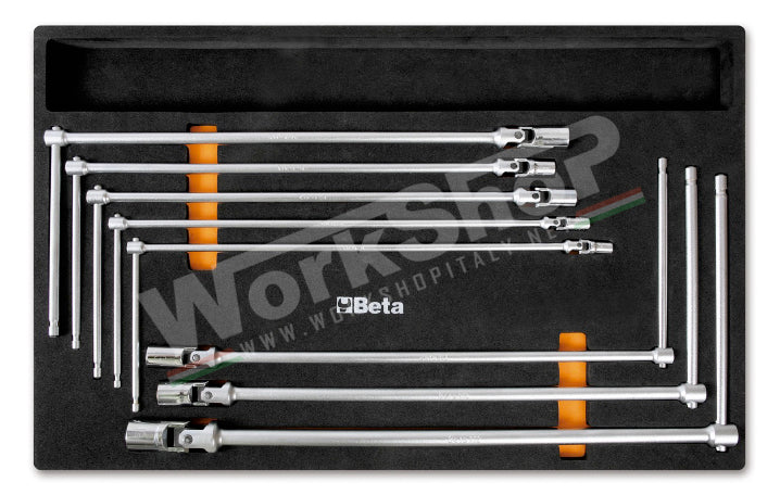 Carrello RSC24 9 cassetti Beta + Allestimento 406 Utensili in termoformato morbido