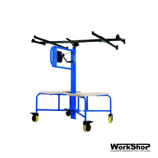 Alzalastre a cricchetto per cartongesso Ausonia 55kg Max 4mt.