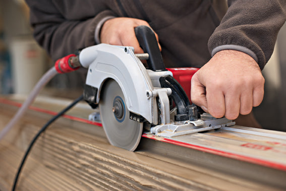 Troncatrice ad acqua con lama diamantata per pietre FLEX CS 60 WET