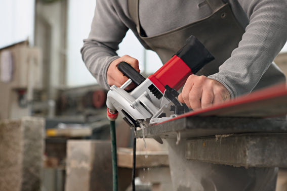 Troncatrice ad acqua con lama diamantata per pietre FLEX CS 60 WET