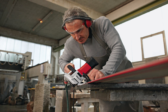 Troncatrice ad acqua con lama diamantata per pietre FLEX CS 60 WET