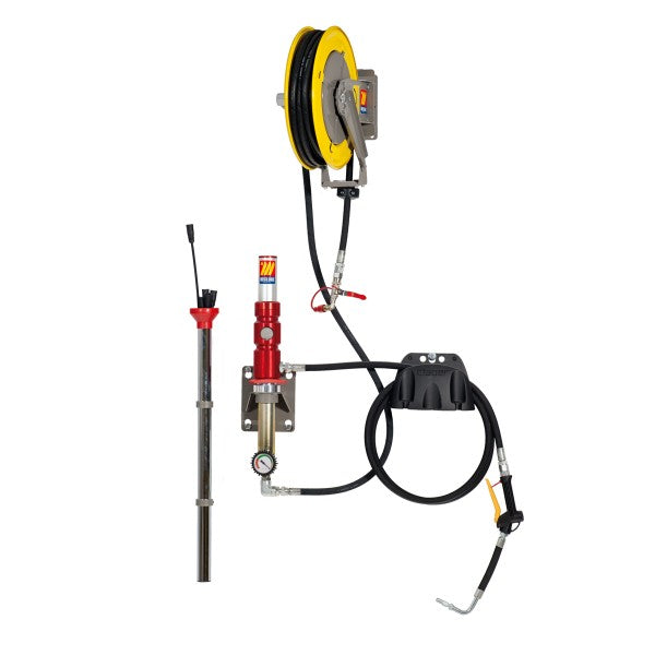 Aspiratore a pompa da parete per olio esausto Meclube