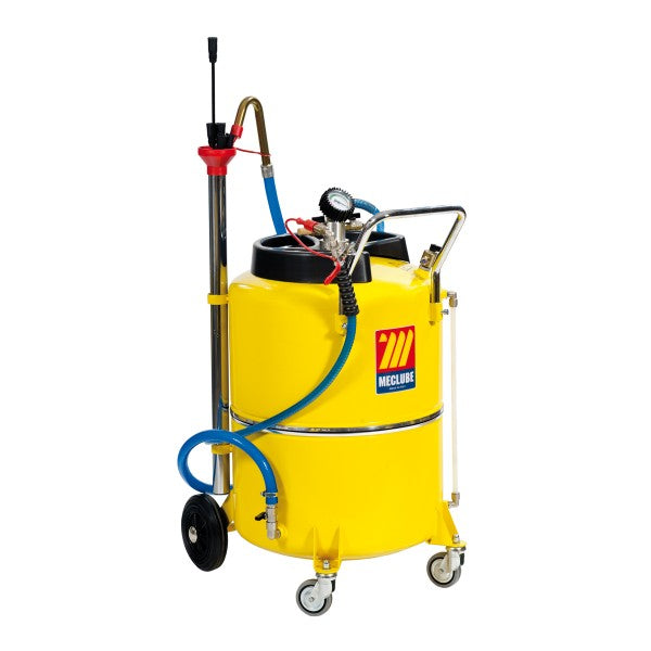 Aspiratore pneumatico per olio esausto 120 l Meclube