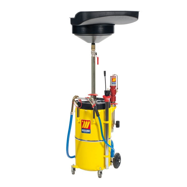 Aspiratore recuperatore 90 l a pompa pneumatica Meclube