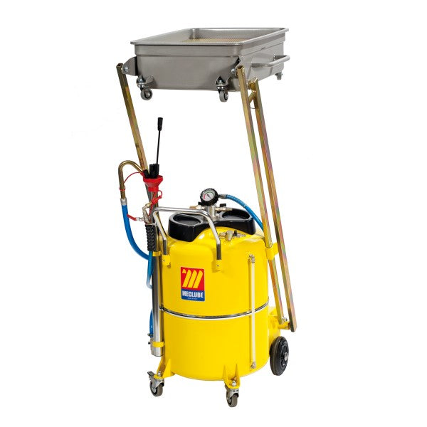 Aspiratore-recuperatore pneumatico olio a pantografo 120l AUTOCARRI Meclube