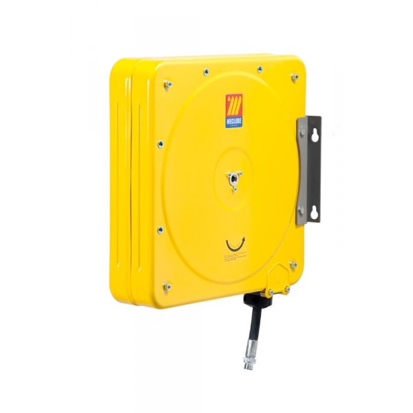 Avvolgitore industriale GRASSO Meclube 15mt. 3/8" CF-500 tubo gomma nera