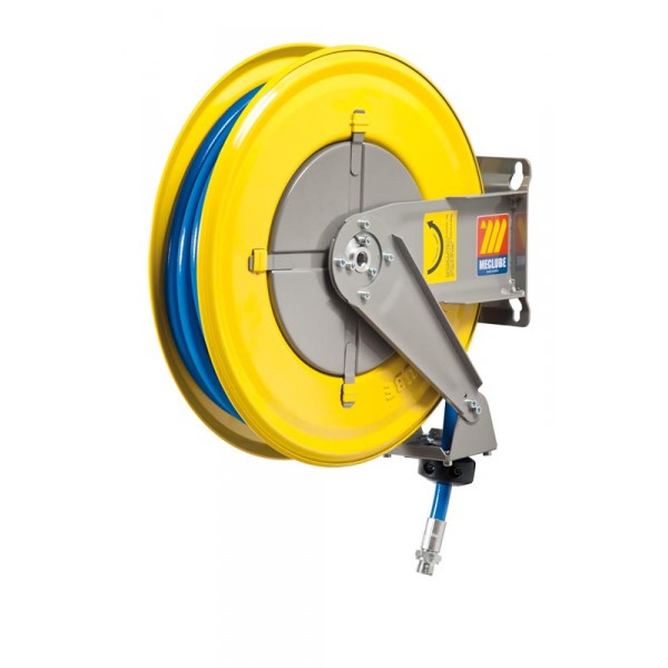 Avvolgitore industriale ARIA/ACQUA Meclube 18mt. 13x19 F-460 tubo POLIURETANO BLU