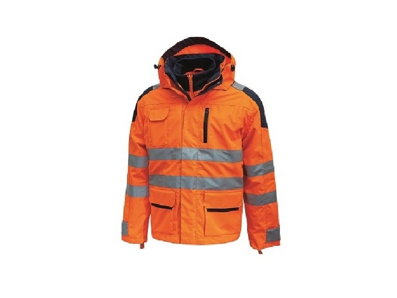 Giacca Alta Visibilita' ARANCIONE U-Power BACKER
