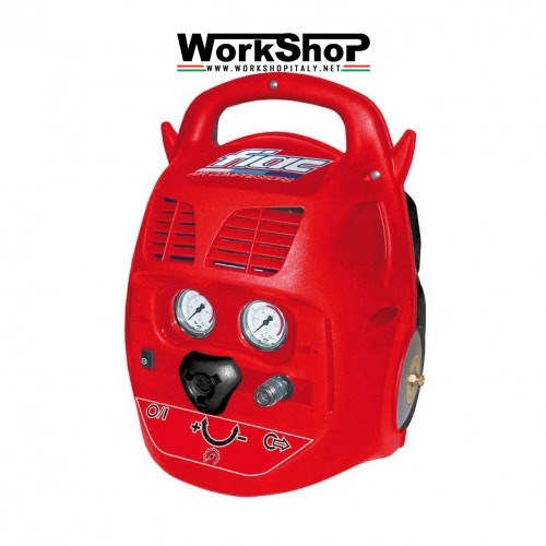 Compressore d’aria coassiali senza olio FIAC 6lt. 1100w + KIT accessori