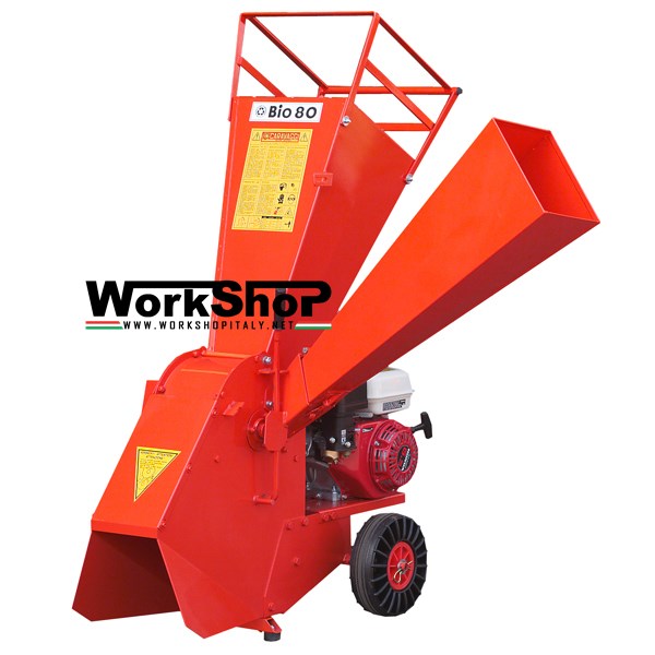Biotrituratore Caravaggi BIO 80 motore Honda - Elettrico