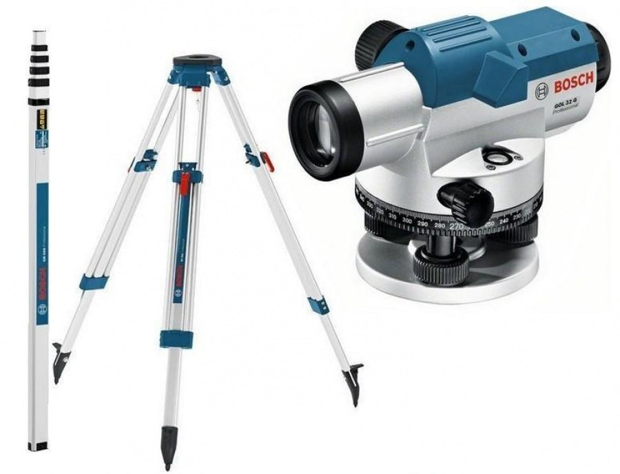 Livella ottica Bosch Professional GOL 32 D + treppiedi