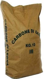 Sacco carbone carbonella 10kg. qualita' extra