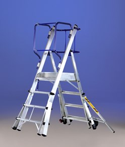 Scala telescopica Svelt TELEFLY alluminio con piattaforma