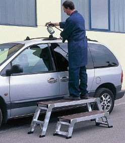 Scaletta doppia 2 salite piattaforma allungata Svelt SALISCENDI