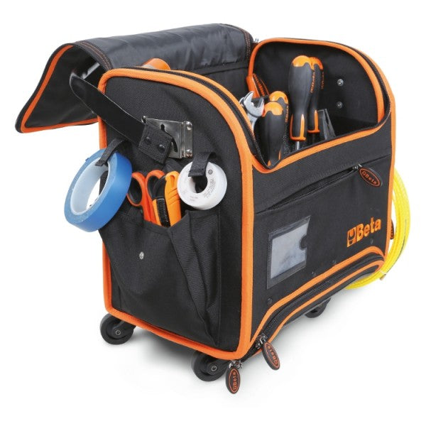 Trolley portautensili in tessuto tecnico per elettricisti C8B