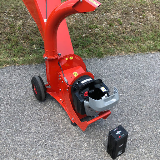 Biotrituratore a batteria Caravaggi TRX 50 i-e BRIGGS & STRATTON 5 Ah