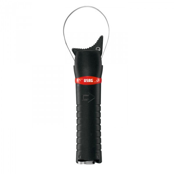 Chiave A Nastro USAG 443 BC Per Filtro Olio - Per Veicoli Industriali, Capacità 105-145 Mm, Lunghezza 300 Mm