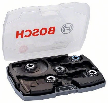 Set 5 lame Bosch per multiutensile 5pz. Starlock