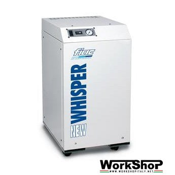 Compressore d'aria insonorizzati a pistone Fiac NEW WHISPER AB 360 24lt. 2hp 230v