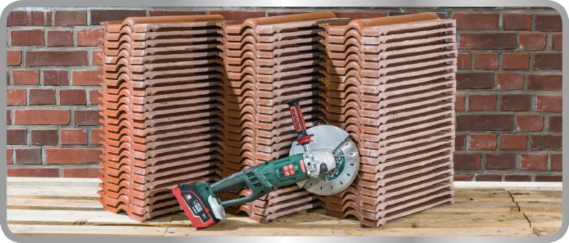 Smerigliatrice Metabo 230mm BATTERIA 36v wpb 36 ltx bl 230