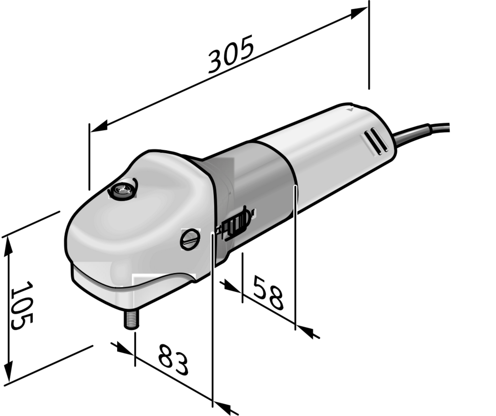 Lucidatrice per piccole superfici FLEX PE 8-4 80