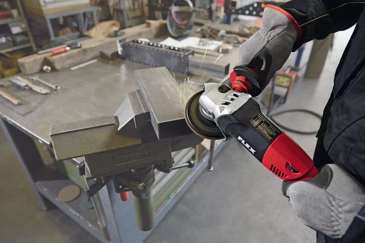 Smerigliatrice angolare 1400 watt a velocità regolabile, 125 mm FLEX L 3406 VRG