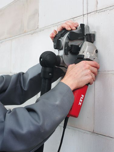 Scanalatore per muri per tagli orizzontali e verticali Flex MS 1706 FR Set