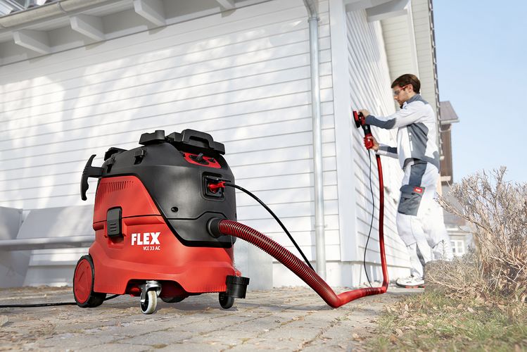 Aspiratore sicurezza pulizia filtro automatica, 30 l, classe M Flex VCE 33 M AC-KIT