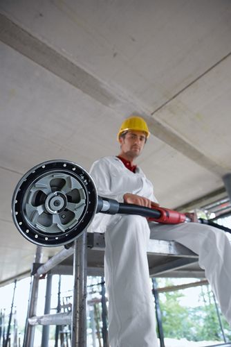 Levigatrice risanamento pareti e soffitti Flex WST 1000 FV, Kit Turbo-Jet