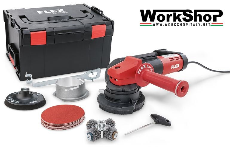 Levigatrice RETECFLEX per edilizia FLEX RE 14-5 115, Kit testa di fresatura a punta
