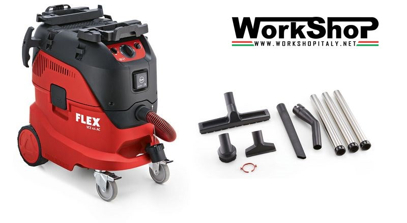 Aspiratore sicurezza funzione pulizia filtro automatica, 42 l, classe H Flex VCE 44 H AC-kit