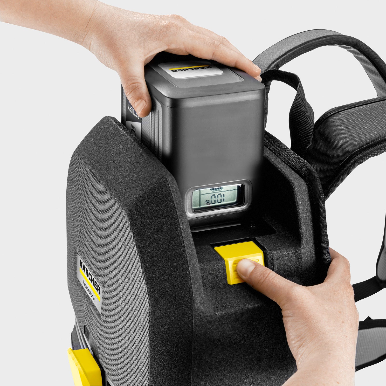 Aspirapolvere spalleggiato Professionale a zaino karcher BVL 5/1 Bp Pack a batteria