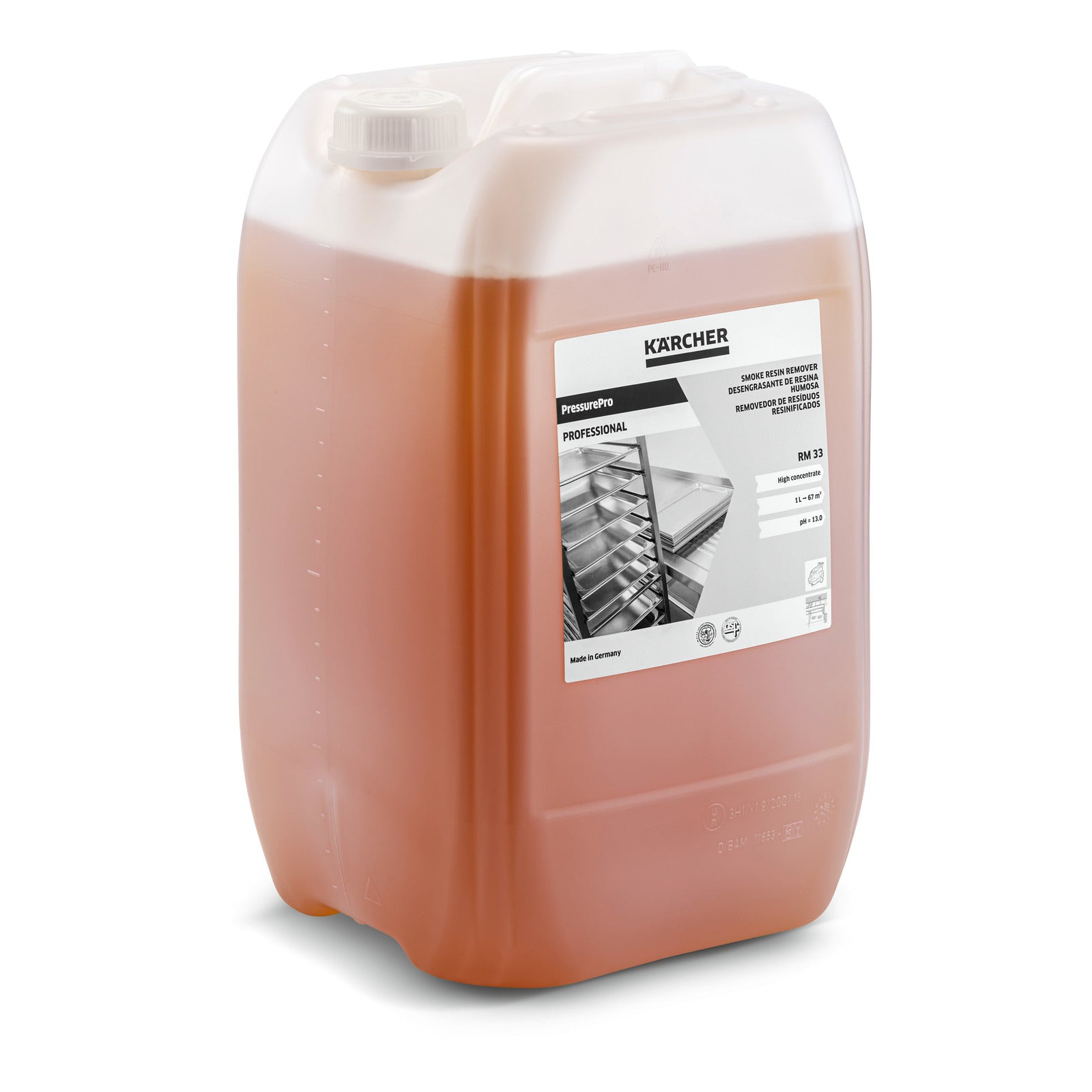 Detergente specifico per resina e fuliggine RM 33 ASF Karcher 20 litri