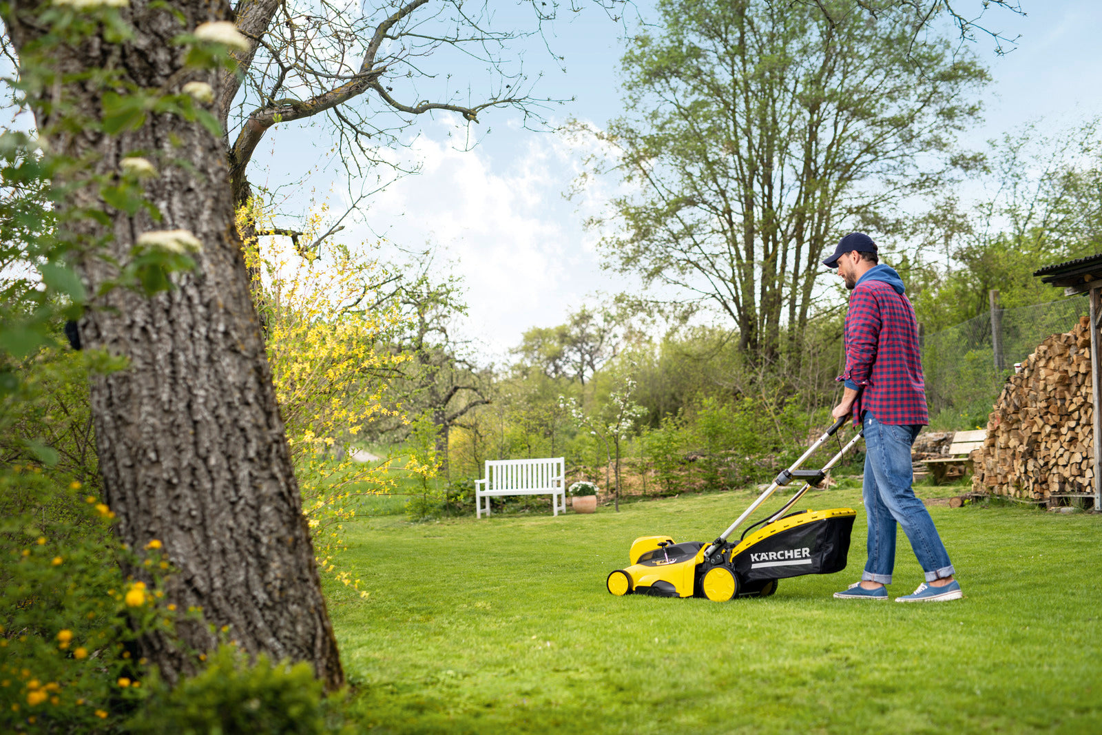 Rasaerba a batteria LMO Battery 36-46 Karcher Corpo Macchina 1.444-472.0