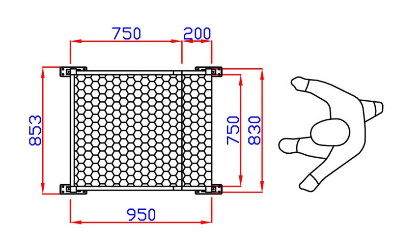 Pedana Telescopica Svelt alluminio