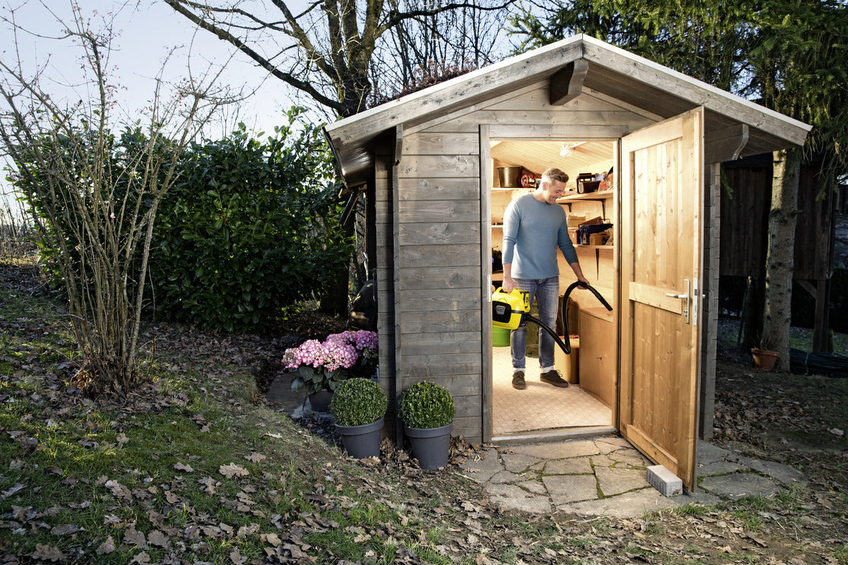 Aspiratore solidi/liquidi Karcher WD 1 BATTERY 1.198-301.0 1 batteria 18v