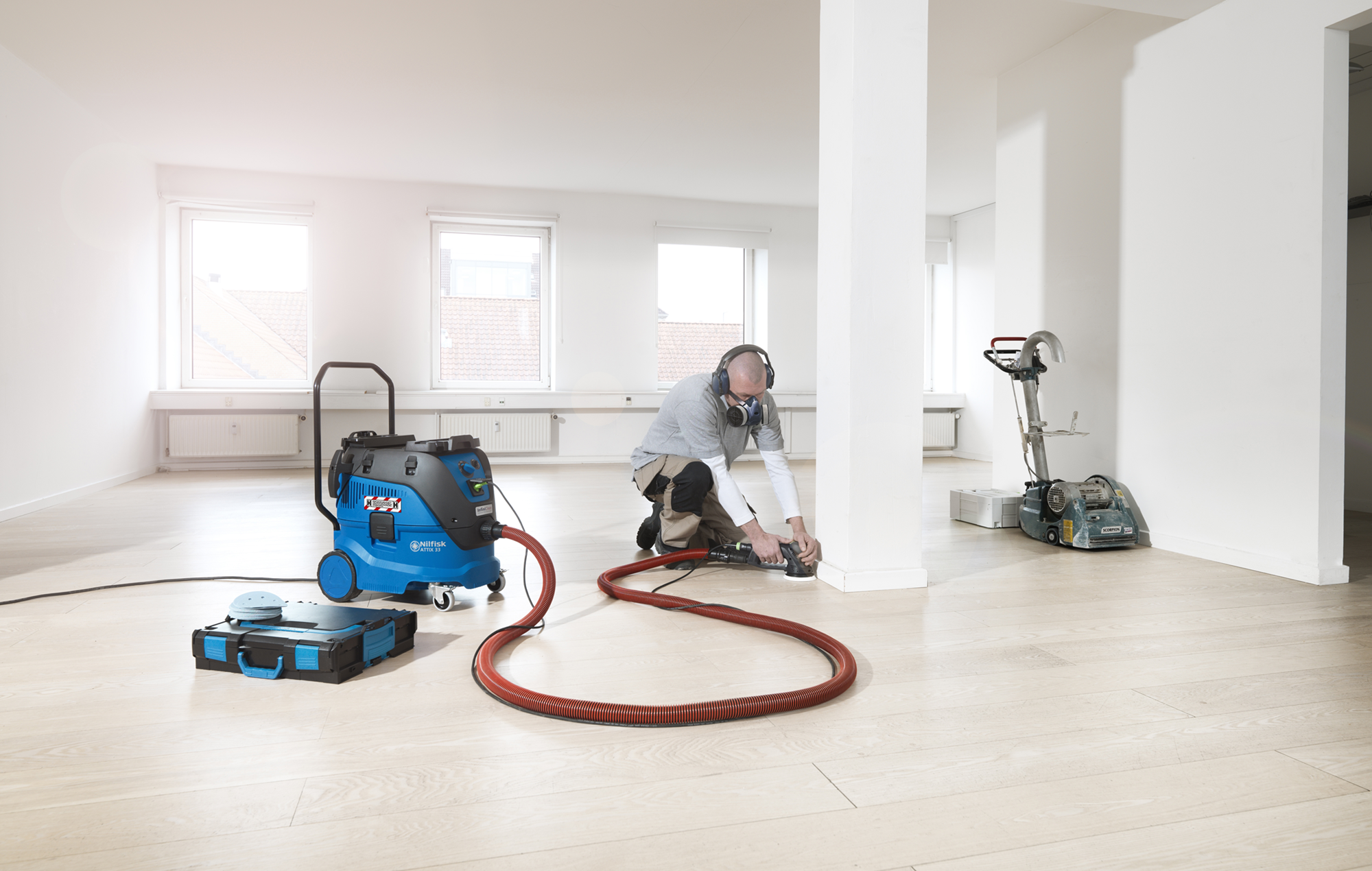 Aspiratore Professionale Nilfisk ATTIX 33-2L IC MOBILE 230V 50/60HZ EU