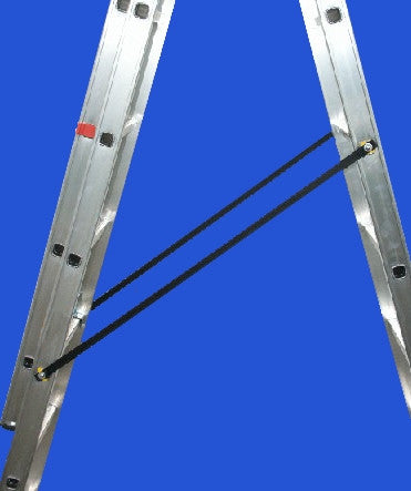 Scala sfilo 3 elementi con fune Alluminio Svelt EURO 3 E3F professionale