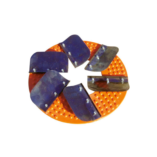 Disco a sei lame 400mm Rurmec per frattazzatrici