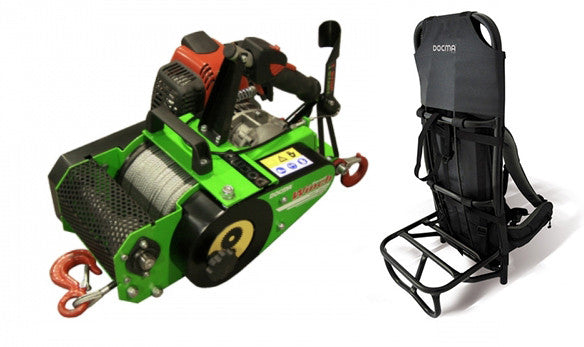 Verricello Forestale Automatico VF 150 Docma + Zaino