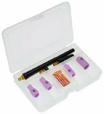 Box parti di usura per PROTIG 40W Lincoln TIG KIT PROTIG III S / NG S 40W