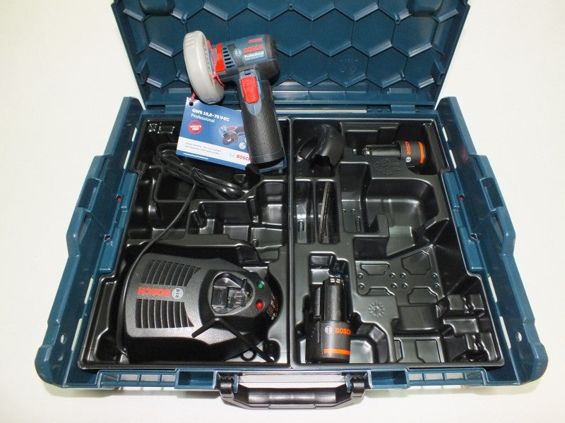 Smerigliatrice angolare a batteria GWS 10,8-76 V-EC Bosch Professional