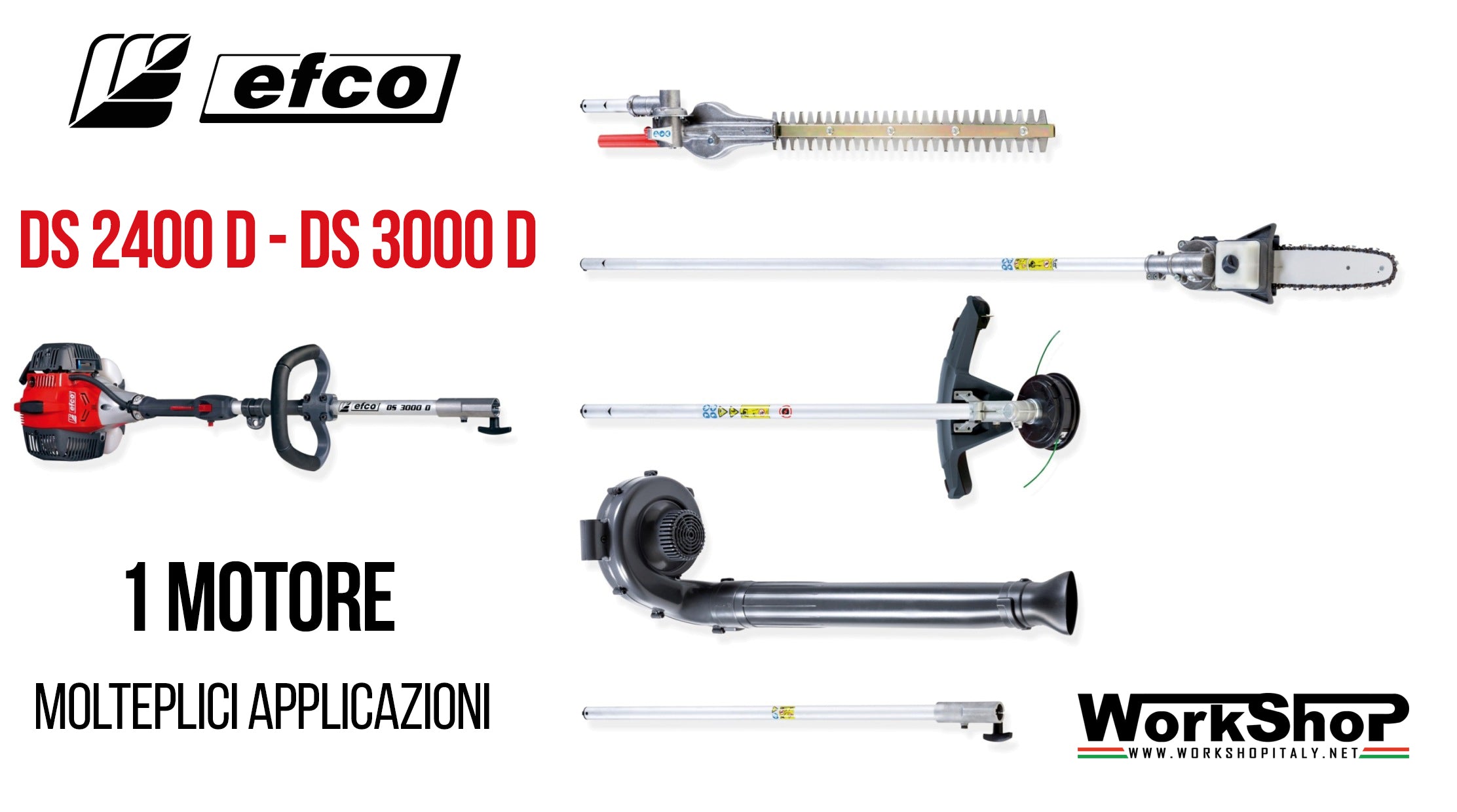 Unità motore DS 2400 D Efco