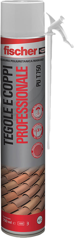 SCHIUMA FISCHER PU TET.750M tetti Conf. 12pz.