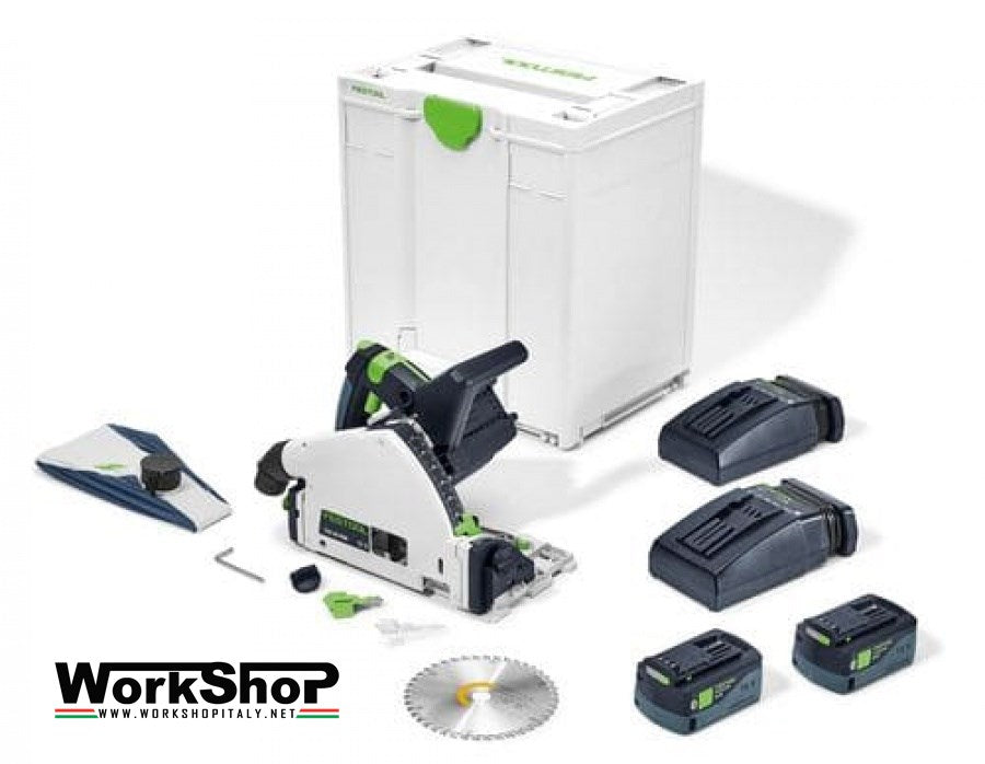 Sega ad affondamento a batteria Festool SC 55 KEBI-Plus/XL 18/36V