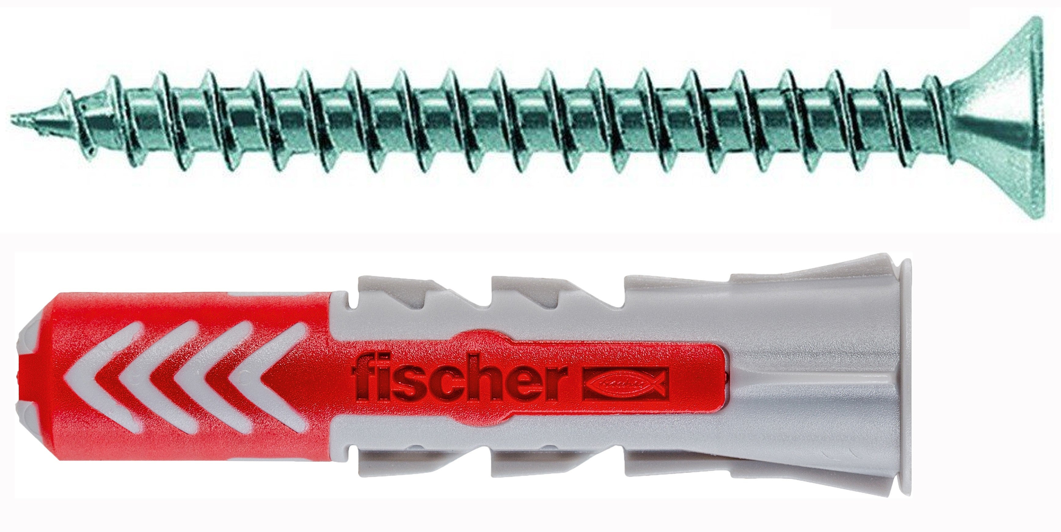 Tasselli Fischer DUOPOWER S 6 con vite scatola da 250pz.